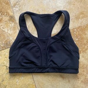 Lulu emom black sports bra women’s size 4